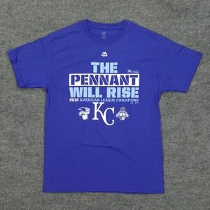 Kansas City Royals Shirt Mens Medium MLB Baseball 2015 AL Champions World Series